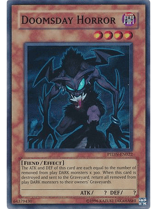 Doomsday Horror - PTDN-EN022 - Super Rare Unlimited