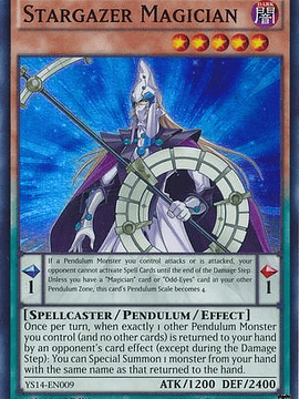 Stargazer Magician - YS14-EN009 - Super Rare 1st Edition