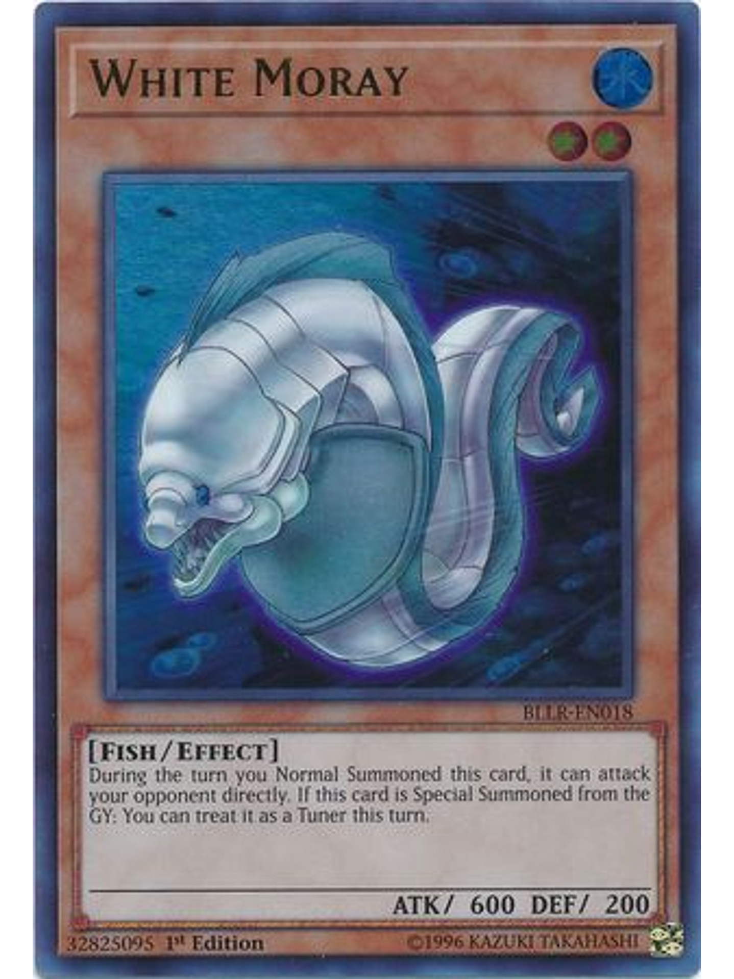 White Moray - BLLR-EN018 - Ultra Rare 1st Edition 1
