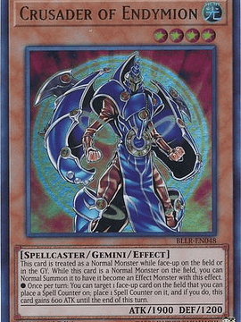 Crusader of Endymion - BLLR-EN048 - Ultra Rare 1st Edition