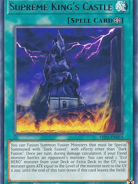 Supreme King's Castle - LED5-EN015 - Rare 1st Edition