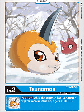 BT5-002 U Tsunomon (Digi-Egg)