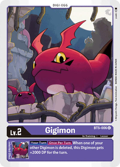 BT5-006 U Gigimon (Digi-Egg)