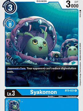 BT5-021 C Syakomon (Digimon)