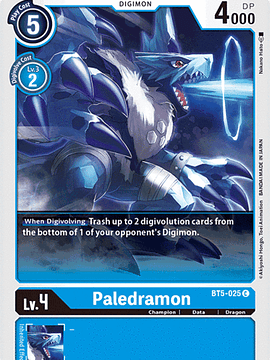 BT5-025 C Paledramon (Digimon)