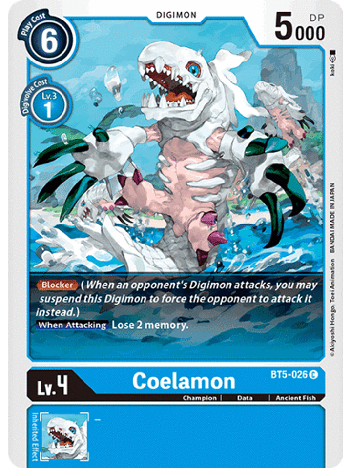 BT5-026 C Coelamon (Digimon) 1