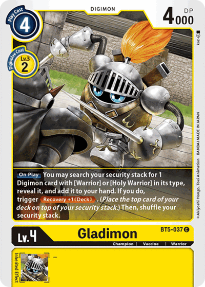 BT5-037 C Gladimon (Digimon)