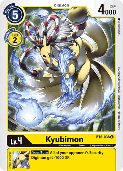 BT5-038 C Kyubimon (Digimon)