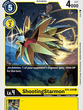 BT5-039 U ShootingStarmon (Digimon)