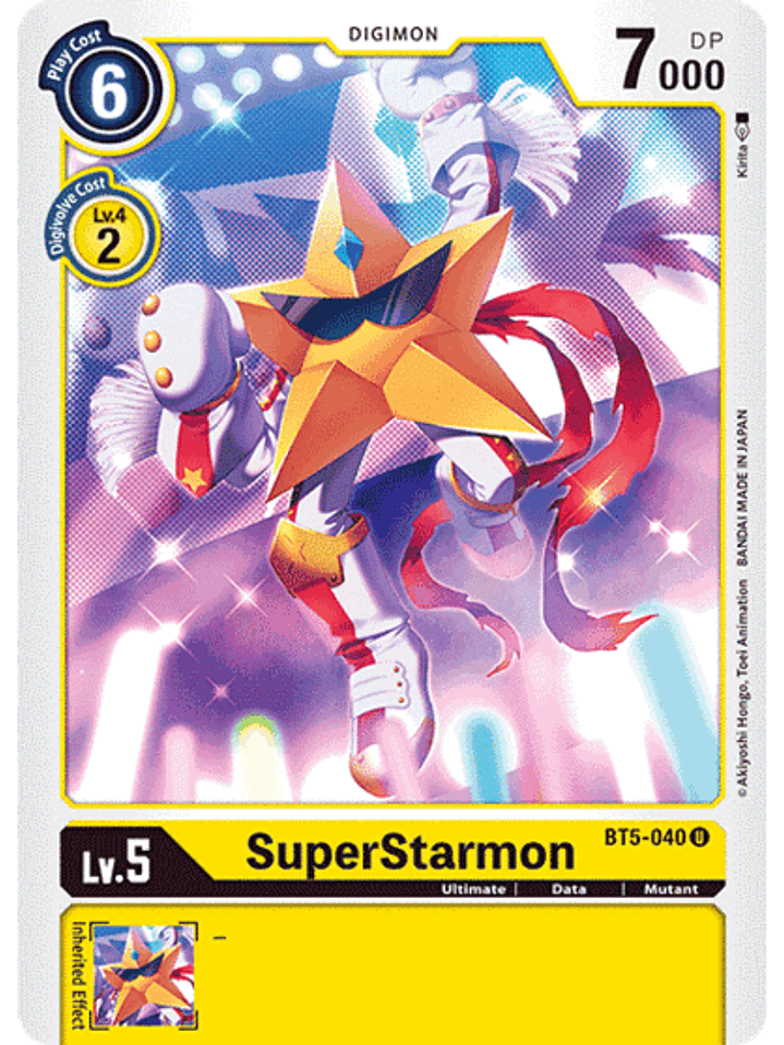 BT5-040 U SuperStarmon (Digimon) 1
