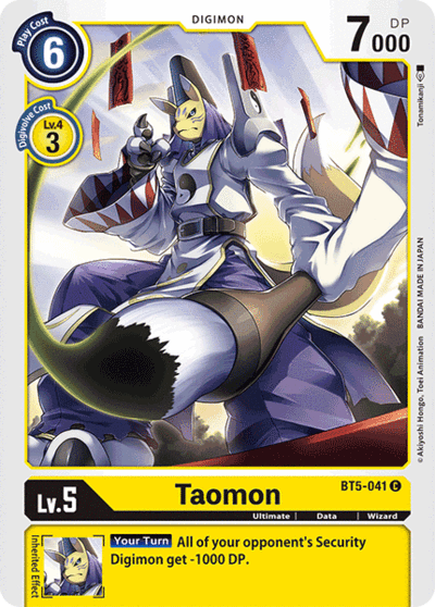 BT5-041 C Taomon (Digimon)