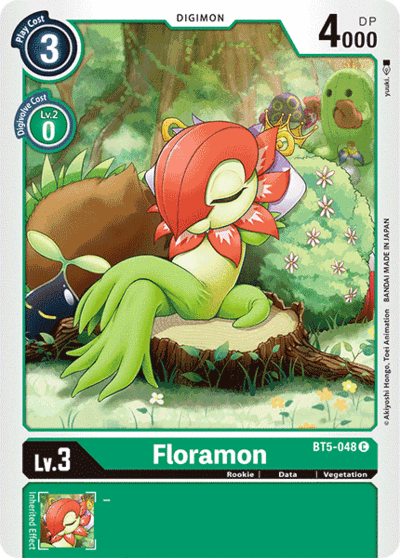 BT5-048 C Floramon (Digimon)
