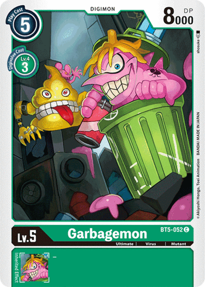 BT5-052 C Garbagemon (Digimon)