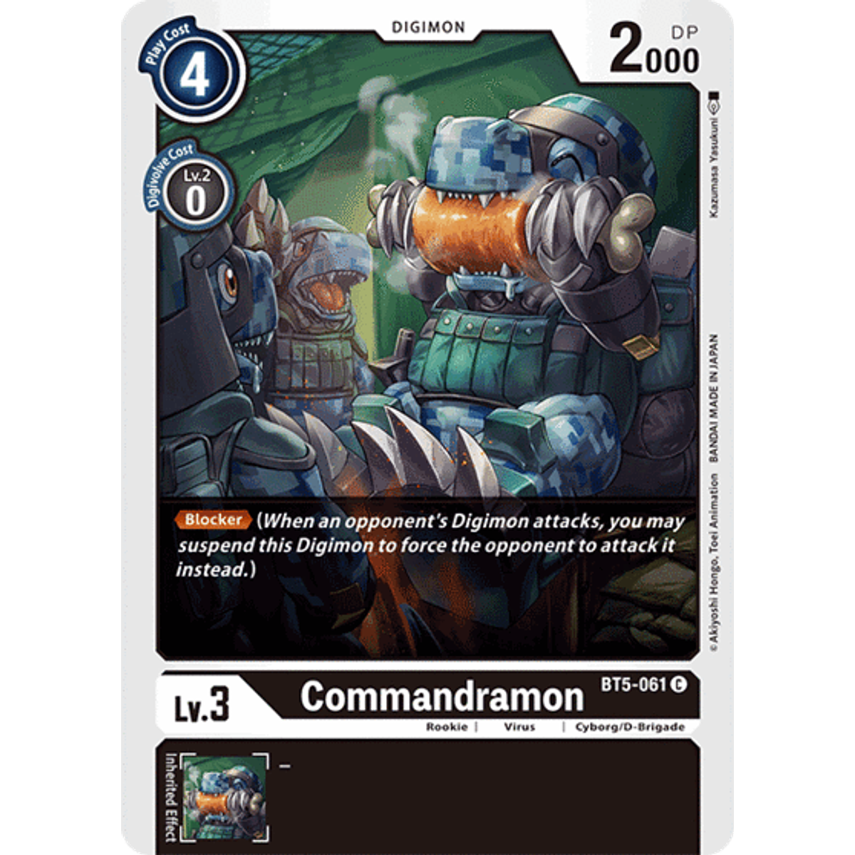 BT5-061 C Commandramon (Digimon)