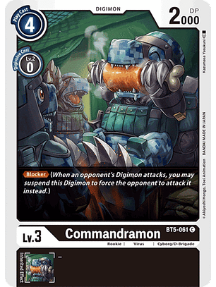 BT5-061 C Commandramon (Digimon)