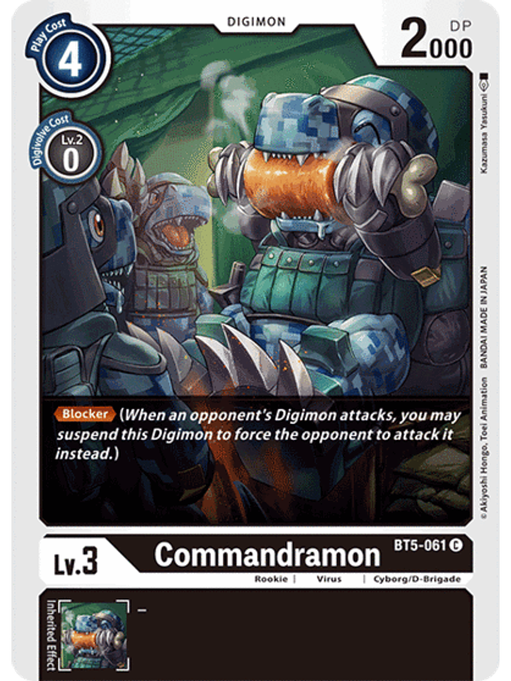 BT5-061 C Commandramon (Digimon) 1