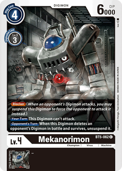 BT5-062 C Mekanorimon (Digimon)