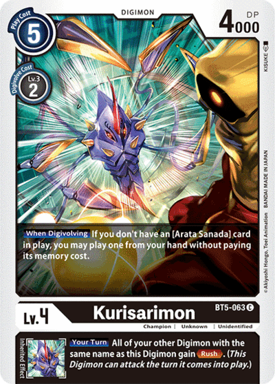 BT5-063 C Kurisarimon (Digimon)