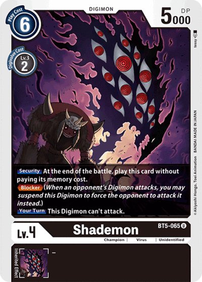 BT5-065 U Shademon (Digimon)