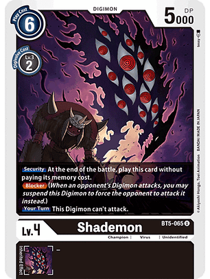 BT5-065 U Shademon (Digimon)