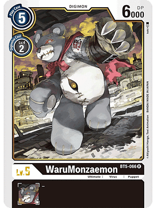 BT5-066 R WaruMonzaemon (Digimon)