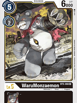 BT5-066 R WaruMonzaemon (Digimon)