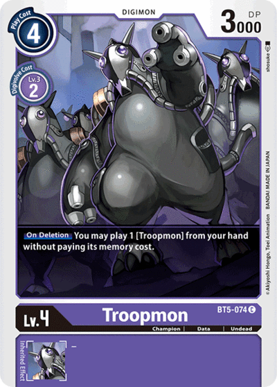 BT5-074 C Troopmon (Digimon)