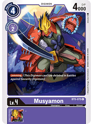 BT5-075 C Musyamon (Digimon)