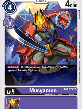 BT5-075 C Musyamon (Digimon)