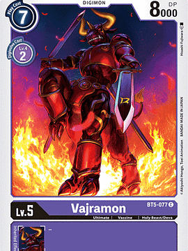 BT5-077 C Vajramon (Digimon)