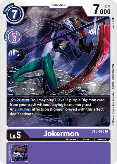 BT5-078 C Jokermon (Digimon)