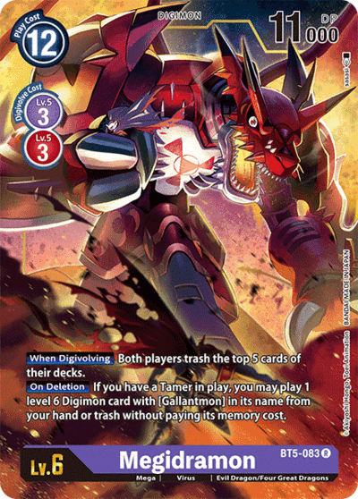 BT5-083 R Megidramon (Digimon)
