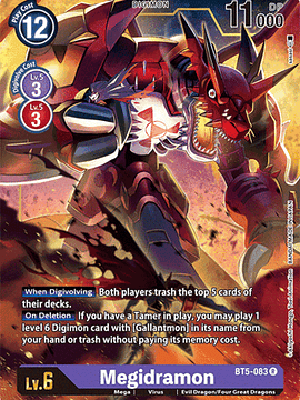 BT5-083 R Megidramon (Digimon)