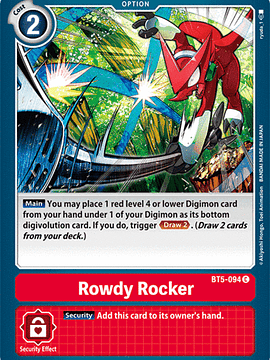 BT5-094 C Rowdy Rocker (Option)