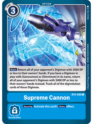 BT5-096 C Supreme Cannon (Option)