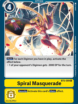 BT5-099 U Spiral Masquerade (Option)