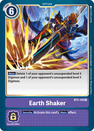 BT5-108 R Earth Shaker (Option)