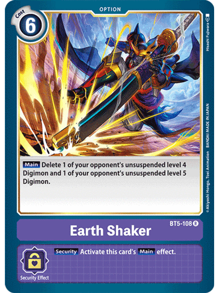 BT5-108 R Earth Shaker (Option) 1