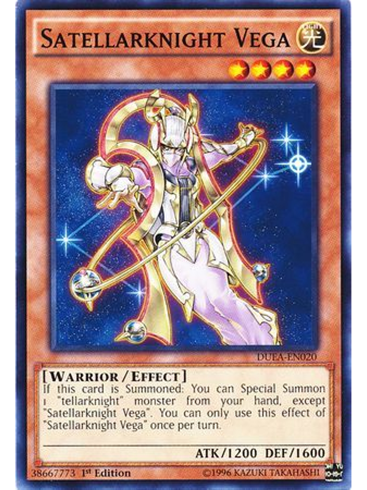 Satellarknight Vega - DUEA-EN020 - Common 1st Edition 1