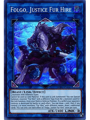 Folgo, Justice Fur Hire - SOFU-EN047 - Super Rare Unlimited