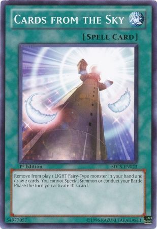 Cards from the Sky - SDLS-EN023 - Common 1st Edition