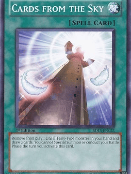 Cards from the Sky - SDLS-EN023 - Common 1st Edition