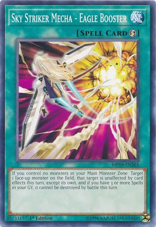 Sky Striker Mecha - Eagle Booster - MP19-EN265 - Common Unlimited