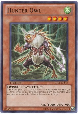 Hunter Owl - SDDL-EN013 - Common 1st Edition