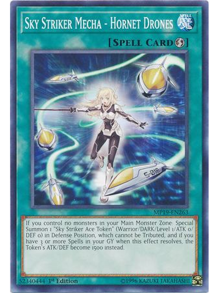 Sky Striker Mecha - Hornet Drones - MP19-EN263 - Common Unlimited 1