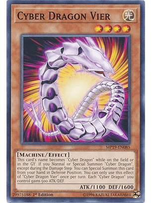 Cyber Dragon Vier - MP19-EN085 - Common Unlimited