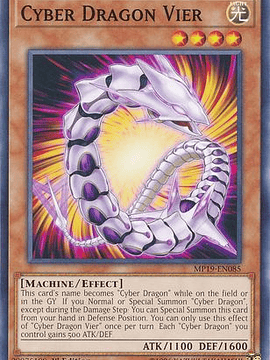 Cyber Dragon Vier - MP19-EN085 - Common Unlimited