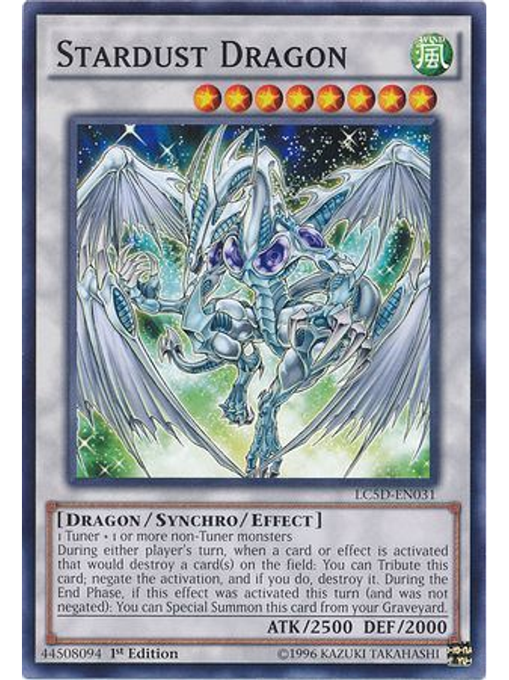 Stardust Dragon - LC5D-EN031 - Common 1st Edition 1