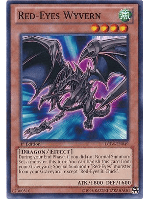 Red-Eyes Wyvern - LCJW-EN049 - Common