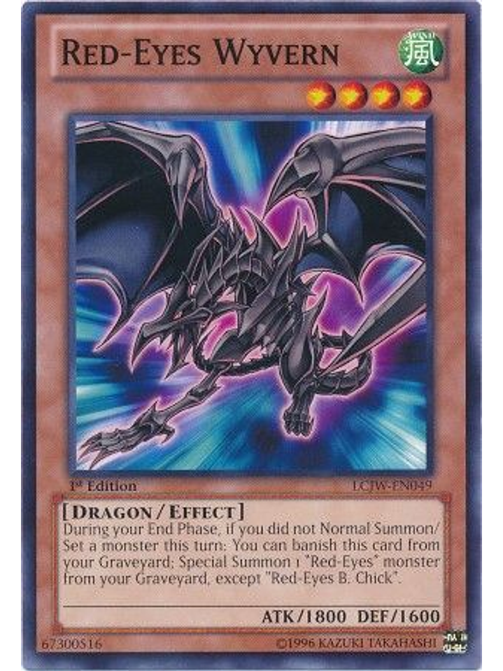 Red-Eyes Wyvern - LCJW-EN049 - Common 1